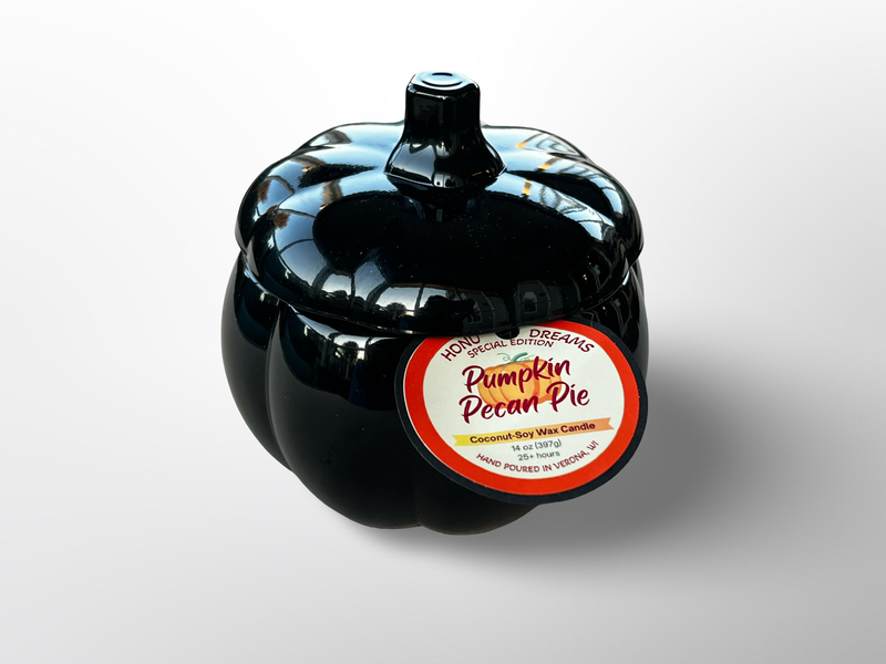 Pumpkin Pecan Pie 14 oz candle (Black Jar)